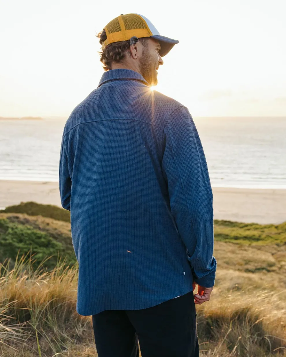 Maple Grid Polar Fleece Shirt