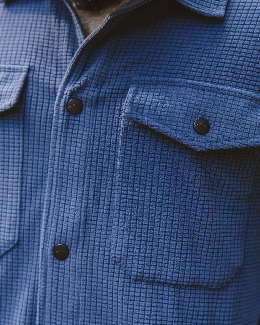 Maple Grid Polar Fleece Shirt