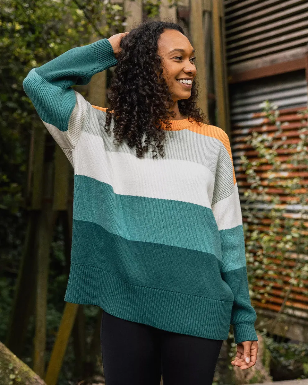 Moments Organic Oversized Knitted Jumper