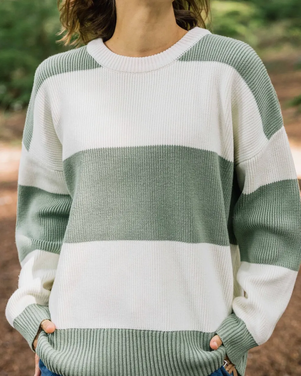 Moments Organic Oversized Knitted Jumper