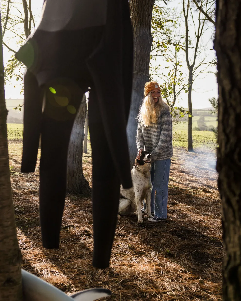 Mountainside Mock Neck Recycled Knitted Jumper