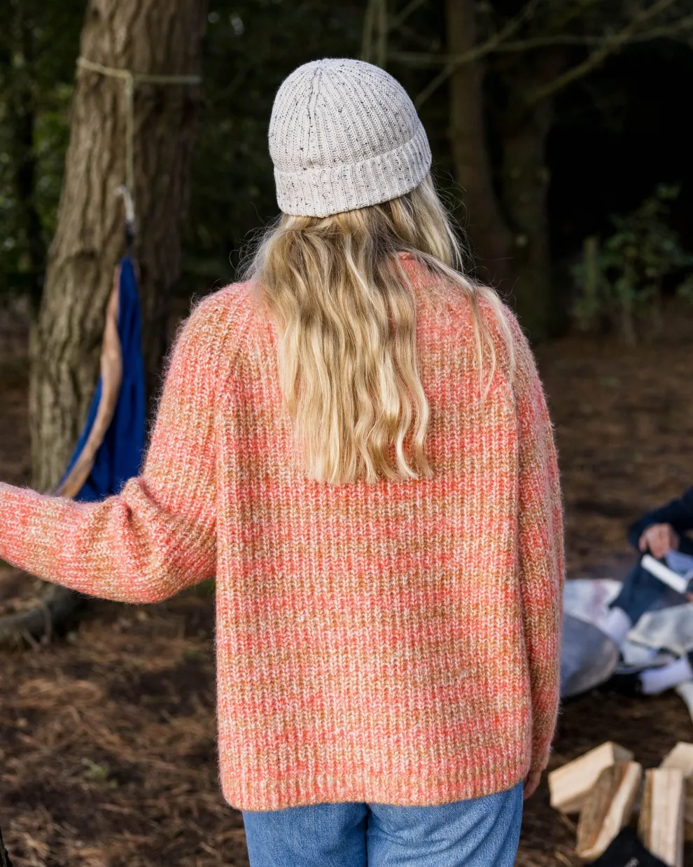 Mountainside Mock Neck Recycled Knitted Jumper