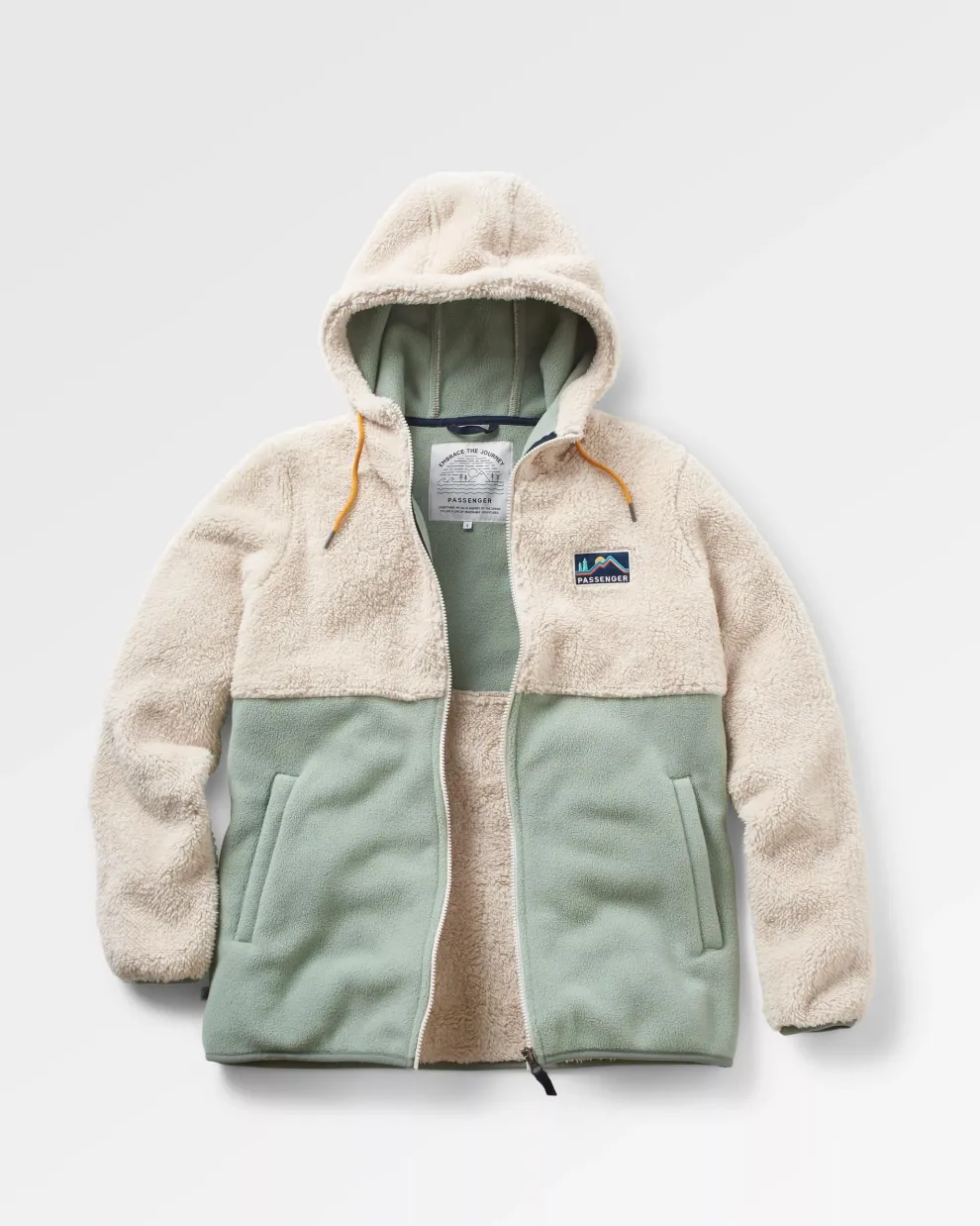 Nestling Recycled Sherpa Hooded Fleece
