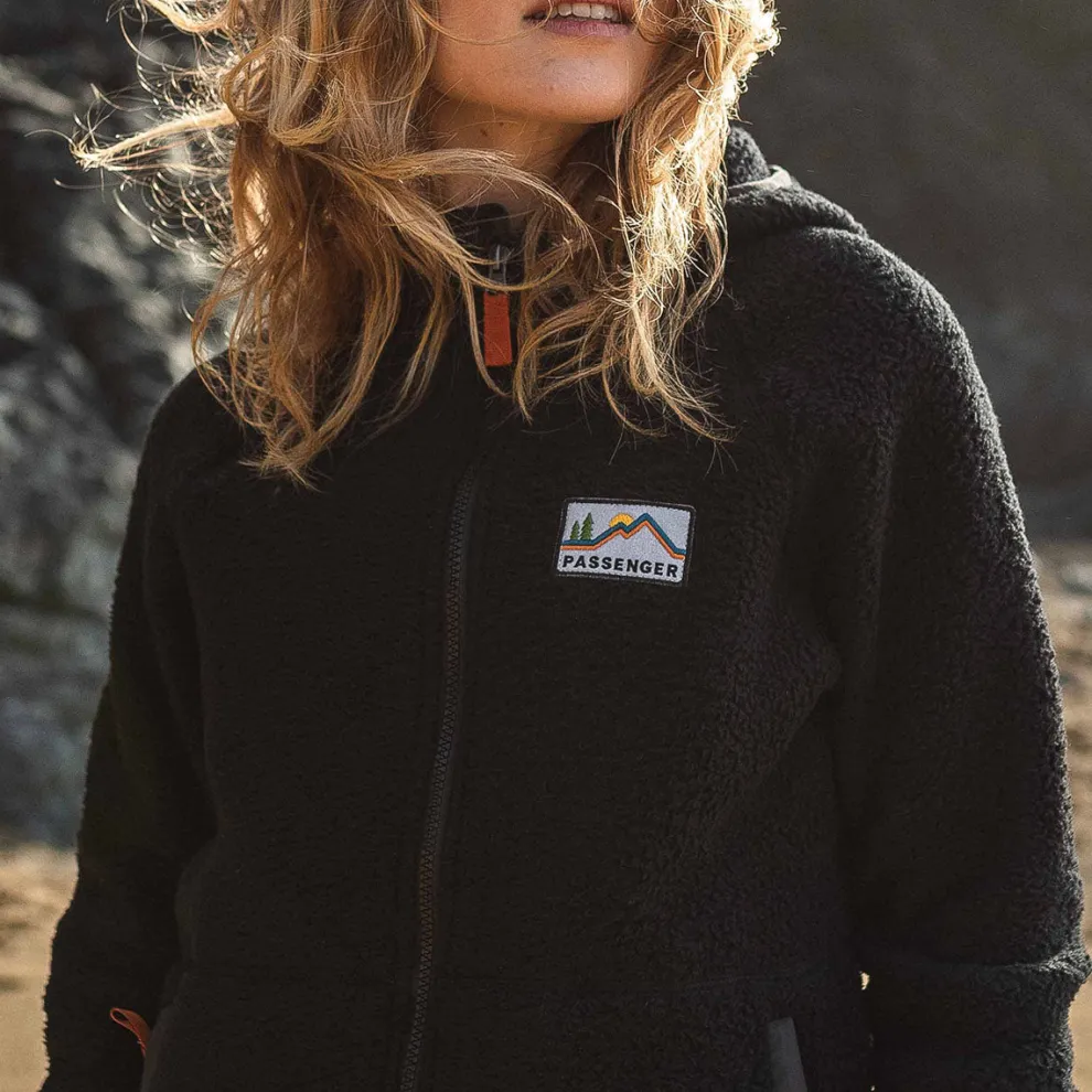 North Coast Full Zip Recycled Sherpa Fleece