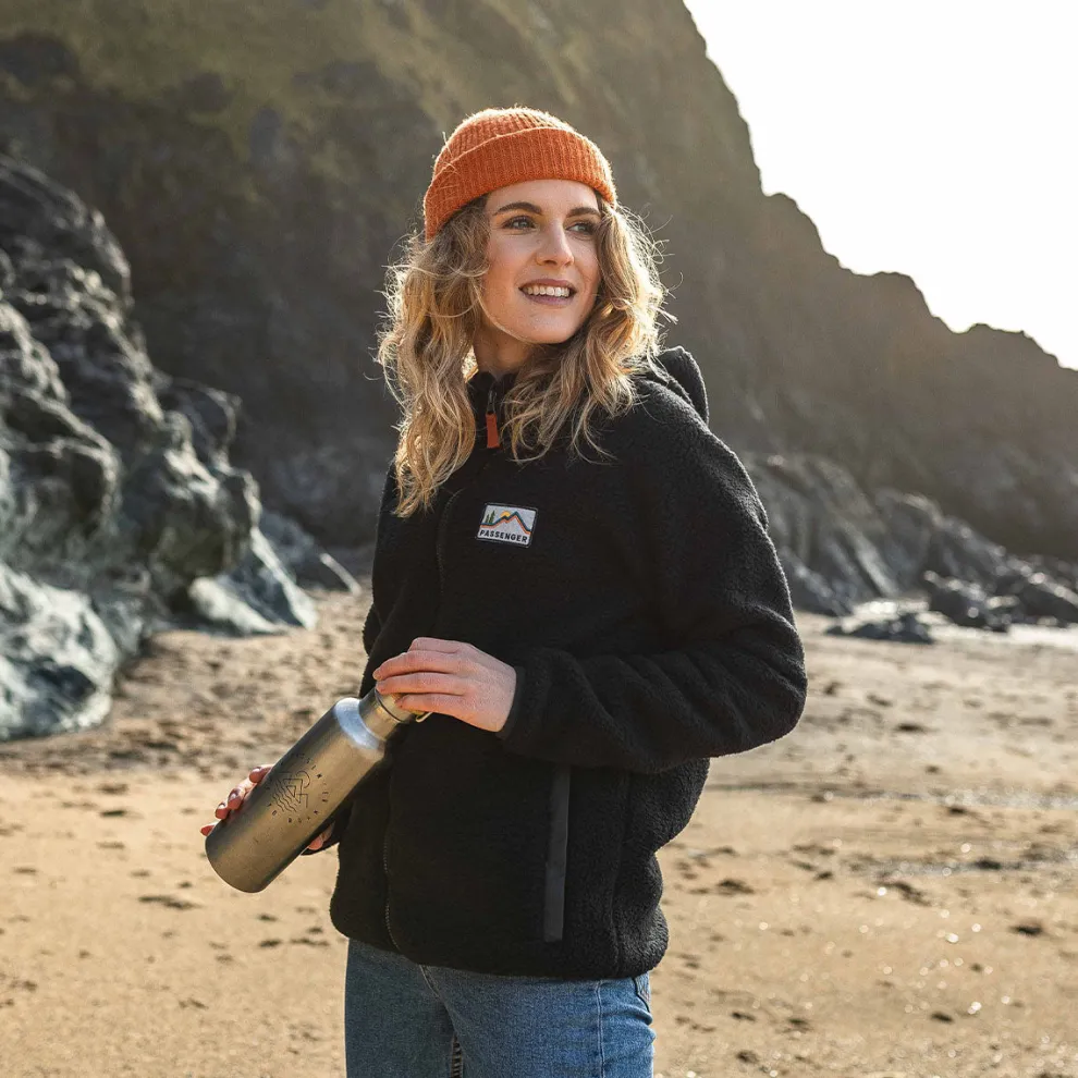 North Coast Full Zip Recycled Sherpa Fleece