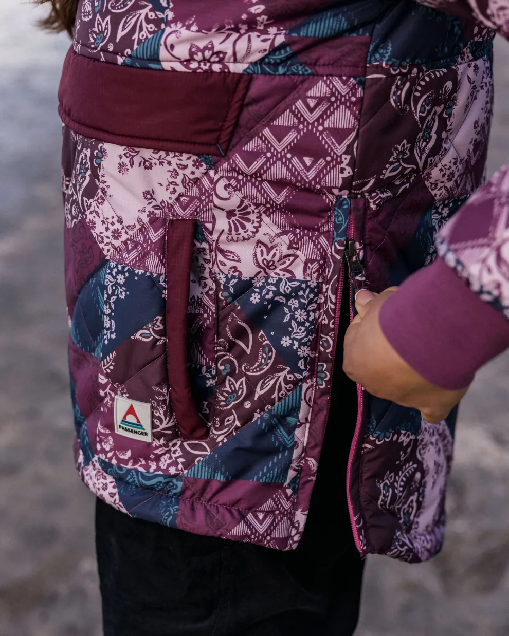 Ocean Recycled Insulated 1/2 Zip Jacket