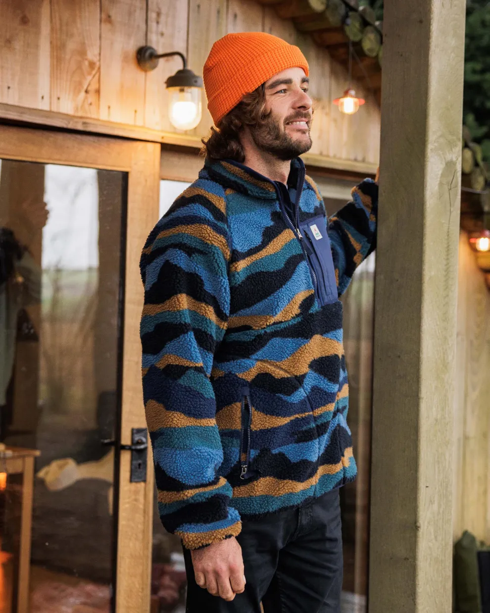 Offroad Recycled Sherpa 1/2 Zip Fleece