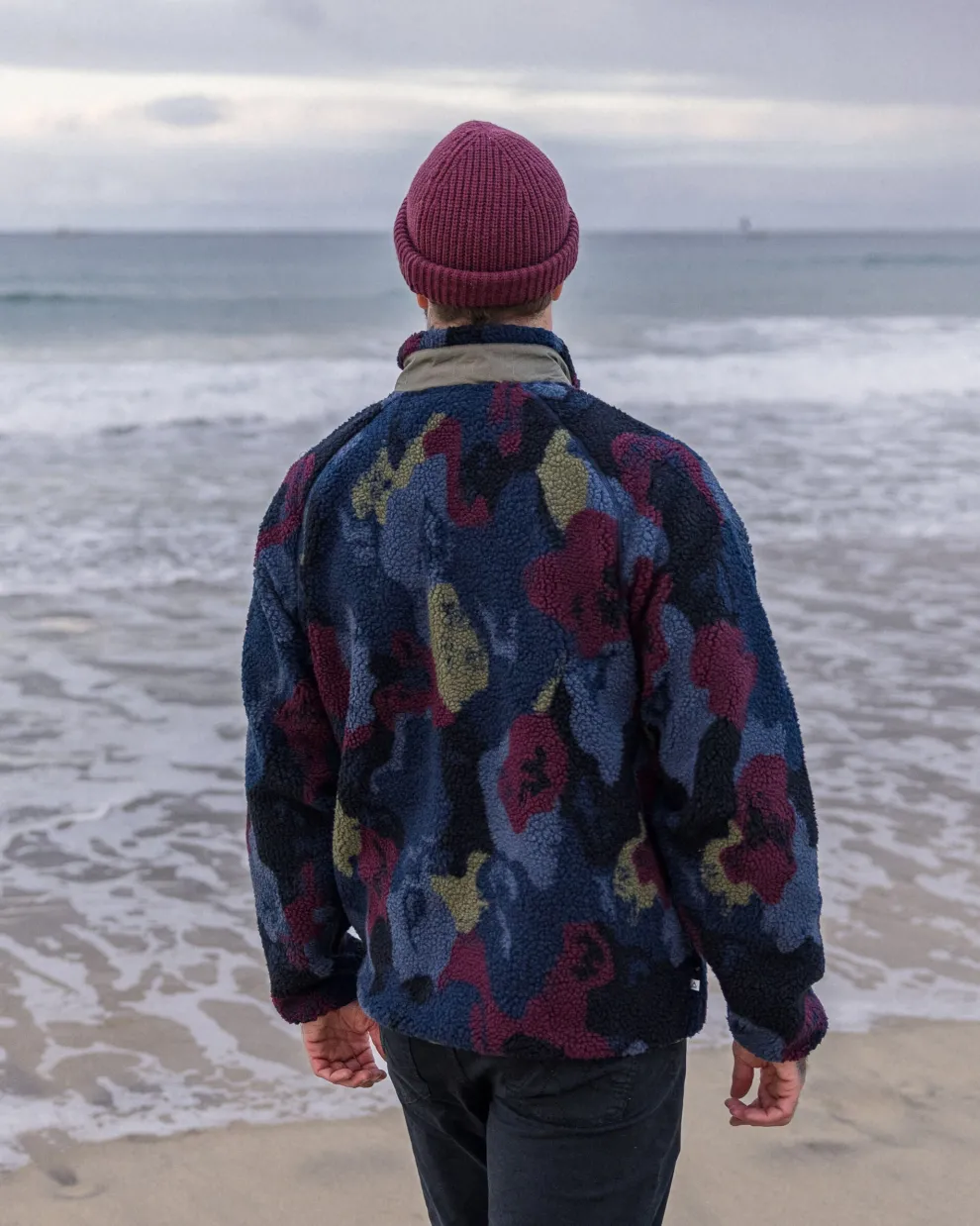 Offroad Recycled Sherpa 1/2 Zip Fleece