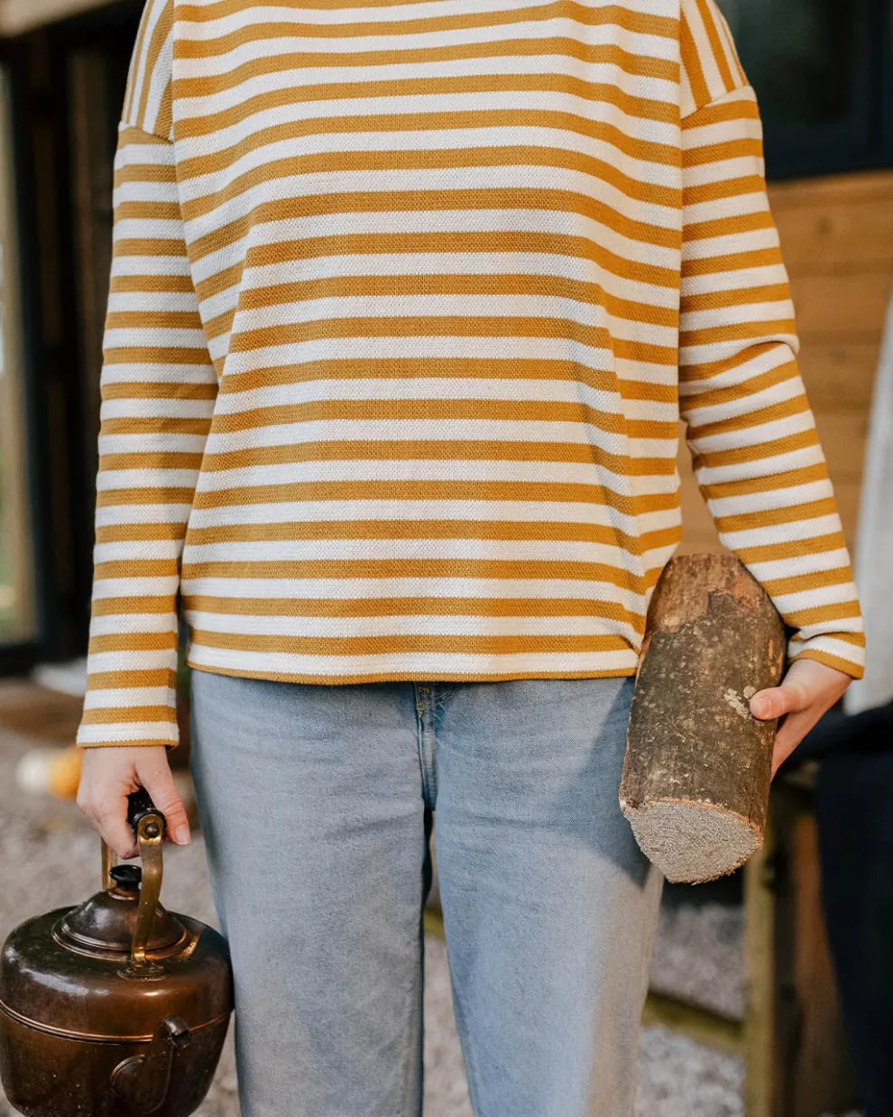 Panorama Striped LS T-Shirt