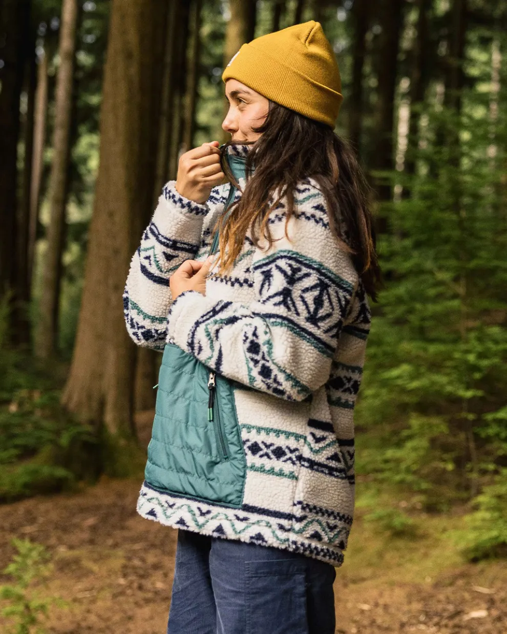 Perouse Recycled Deep-Pile Sherpa Fleece