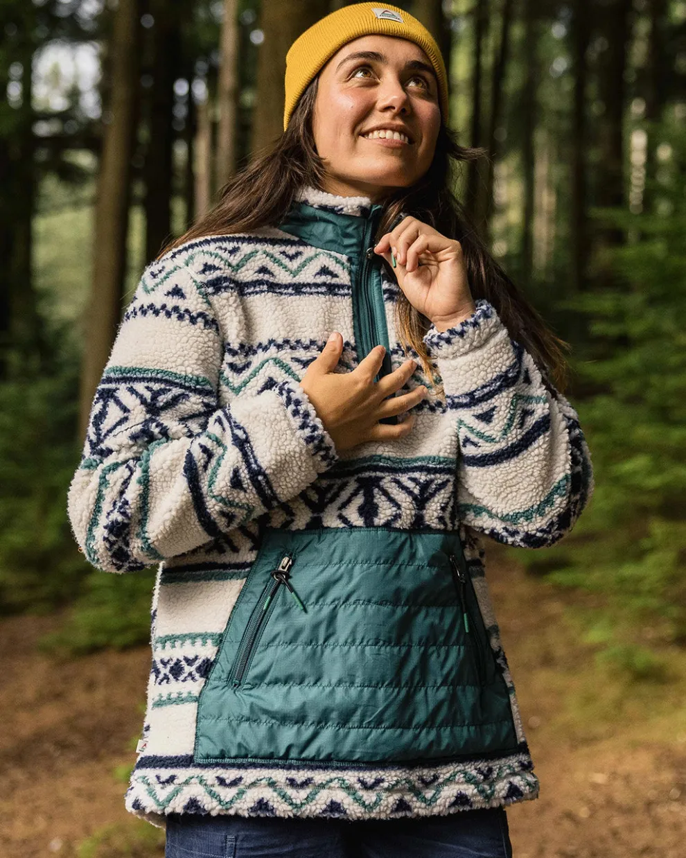 Perouse Recycled Deep-Pile Sherpa Fleece