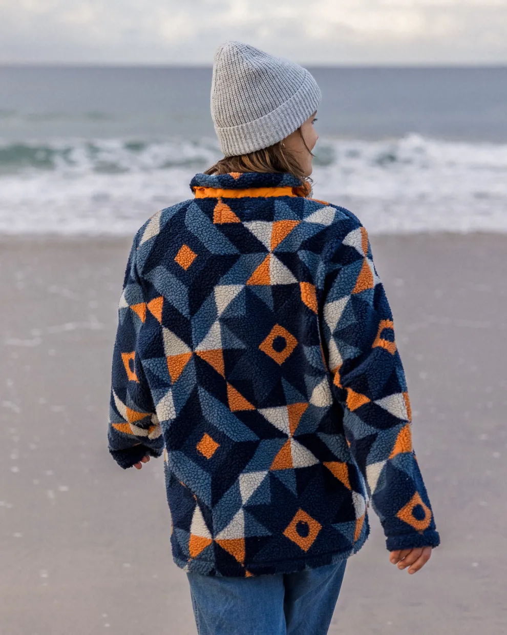 Perouse Recycled Deep-Pile Sherpa Fleece