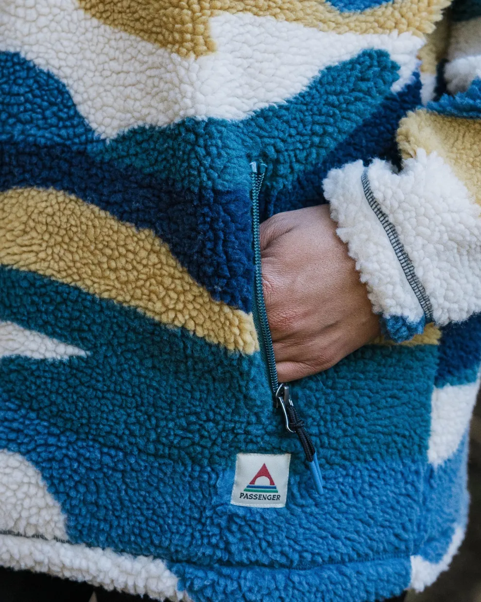 Perouse Recycled Deep-Pile Sherpa Fleece