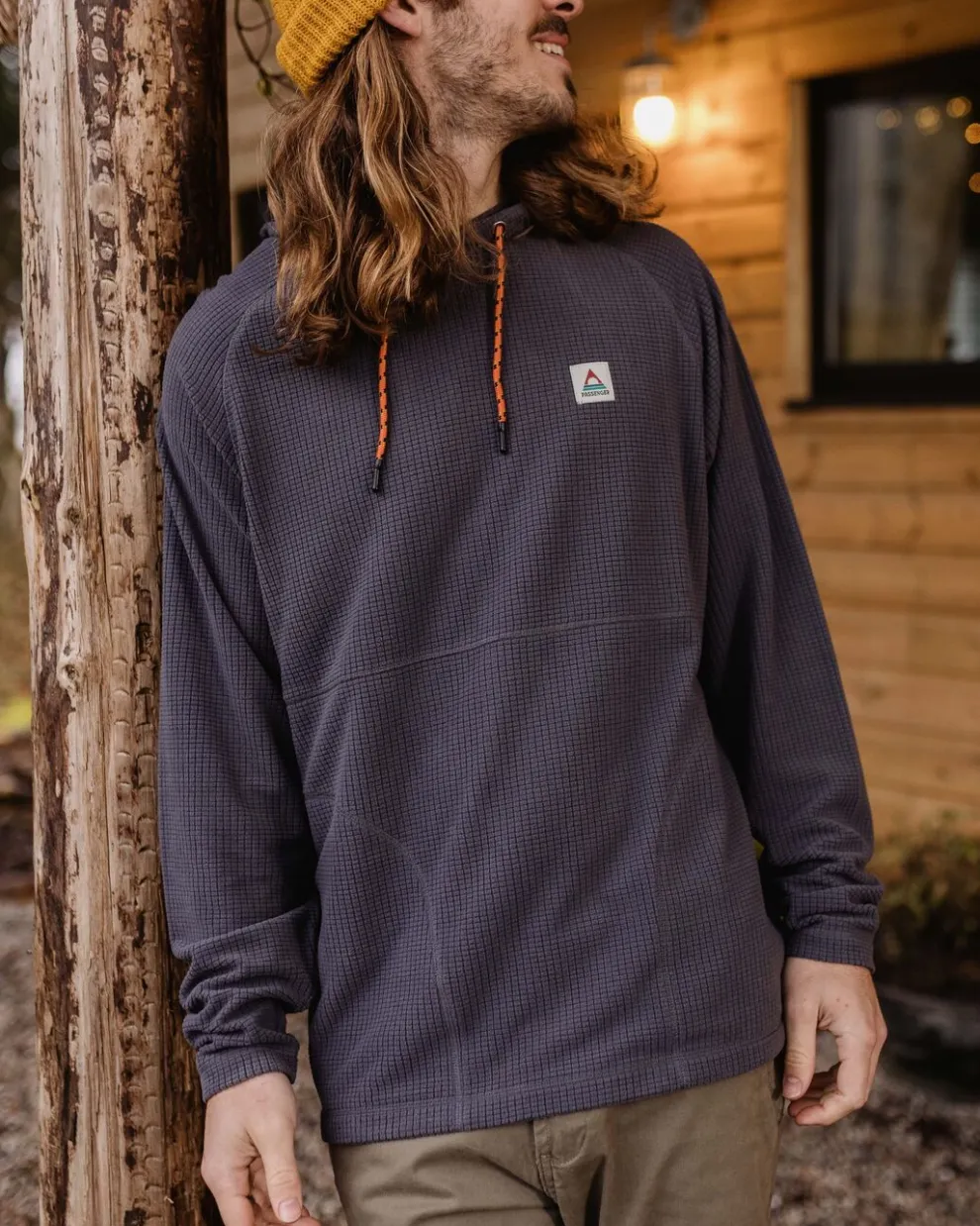 Point Recycled Fleece Hoodie