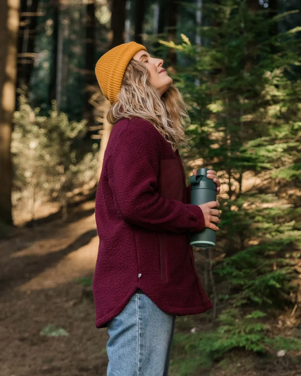 Rappel Recycled Sherpa Oversized Shirt