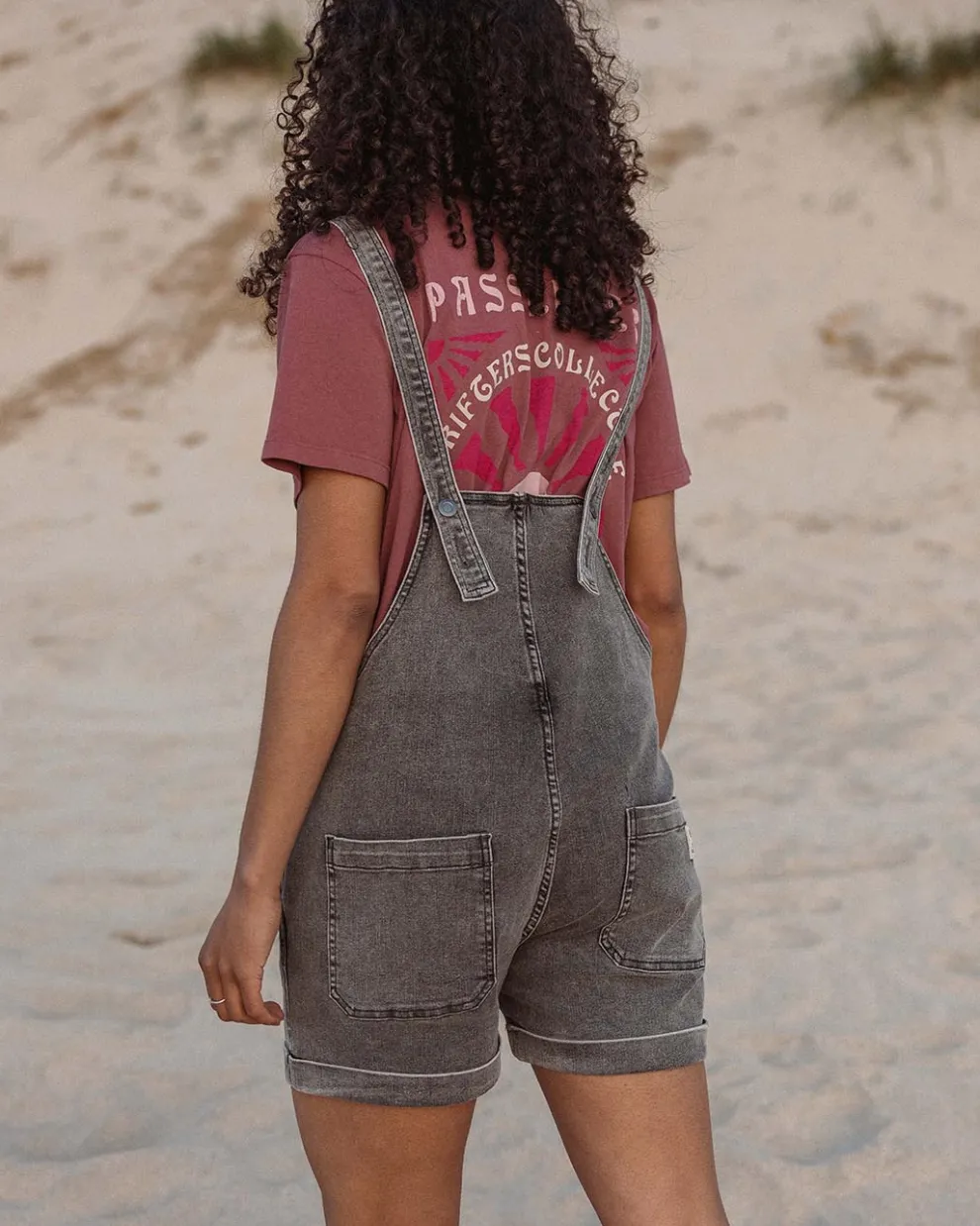 Riverside Denim Short Dungarees