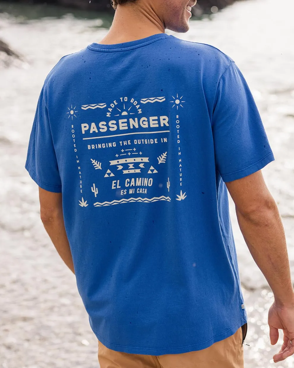 Roam Free Recycled Cotton T-Shirt