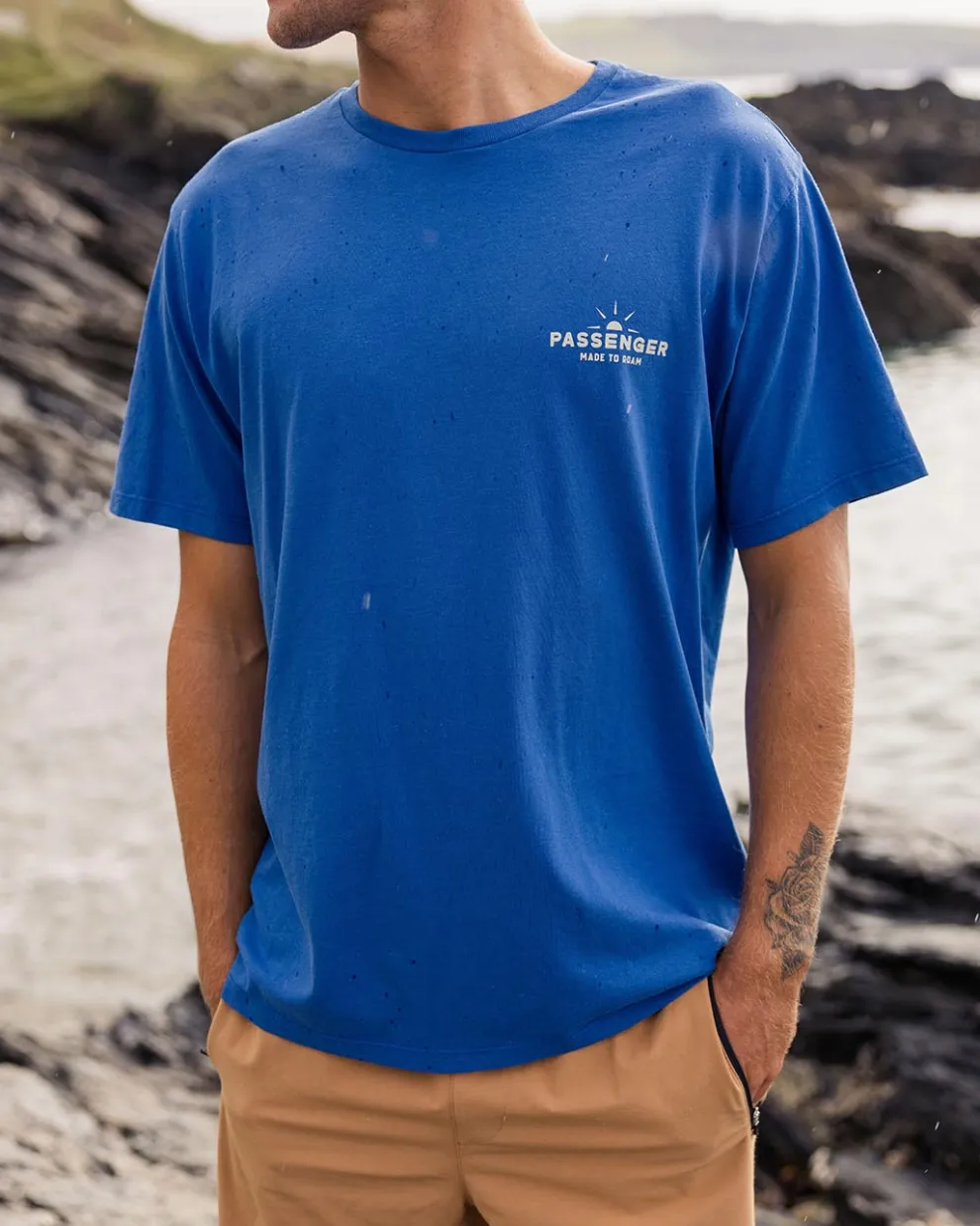 Roam Free Recycled Cotton T-Shirt