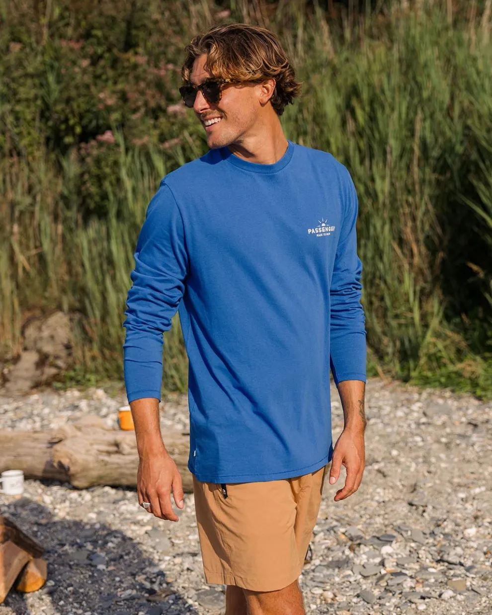 Roam Free Recycled Cotton LS T-Shirt