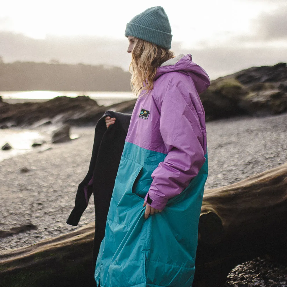 Roaming Recycled Sherpa Lined Changing Robe