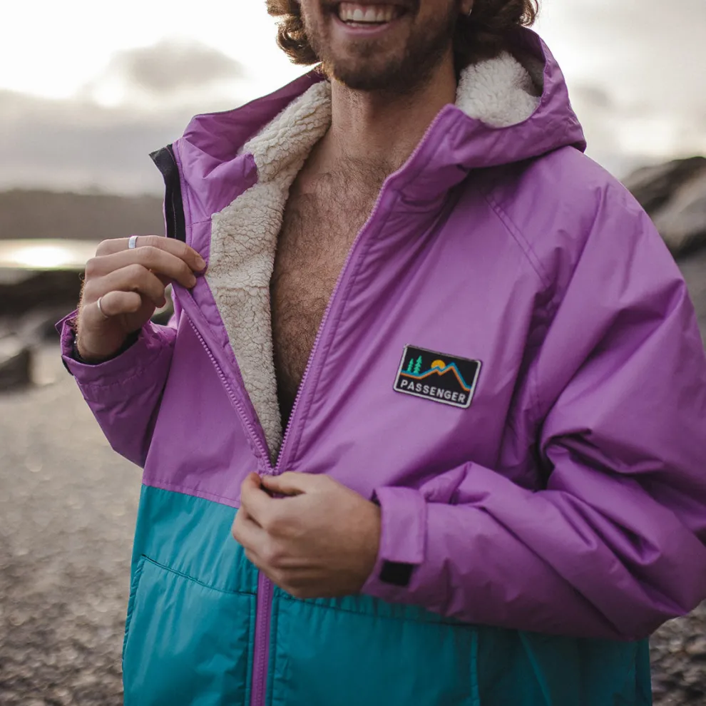 Roaming Recycled Sherpa Lined Changing Robe