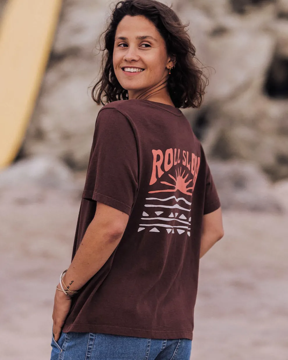 Rolling Slow Recycled Cotton T-Shirt