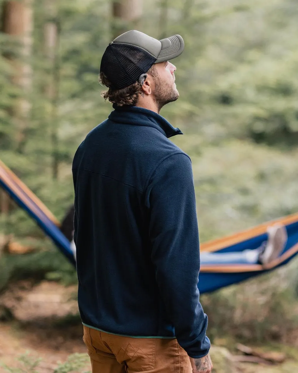 Root Recycled Polar 1/4 Zip Fleece