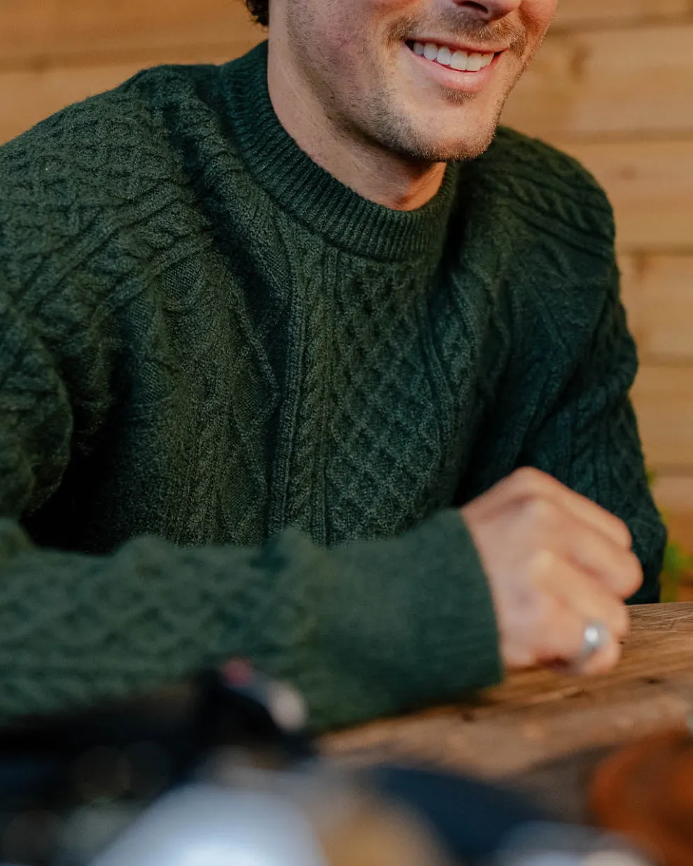 Sandbar Cable Knitted Jumper
