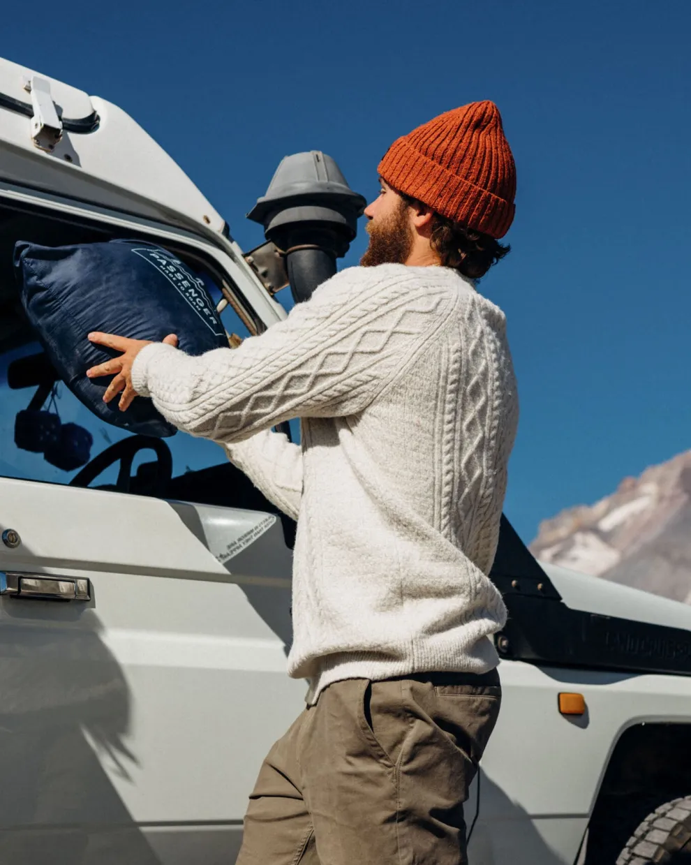 Sandbar Cable Knitted Jumper