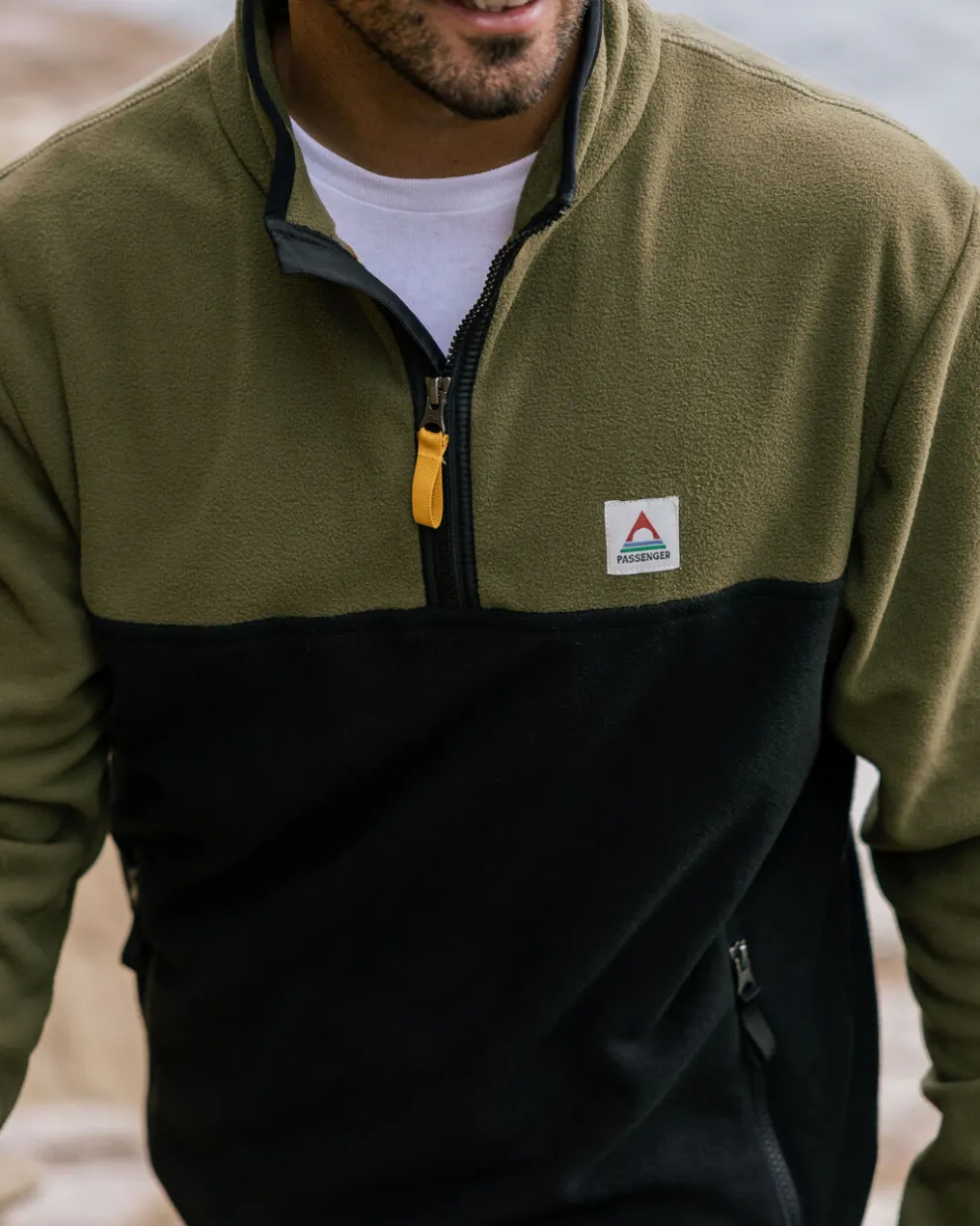 Set Off Recycled Polar 1/4 Zip Fleece