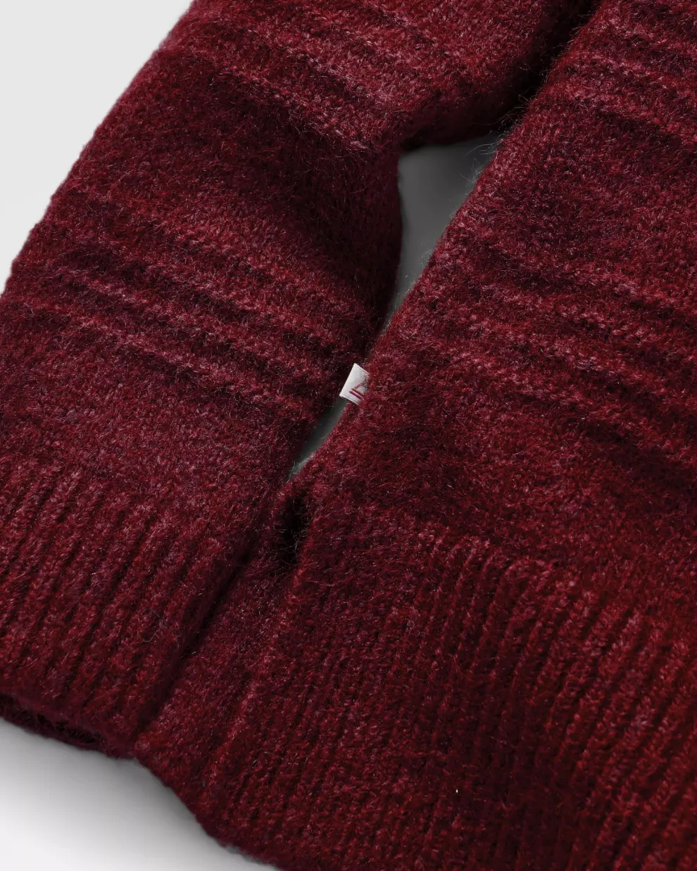 Snug Recycled Polo Neck Knitted Jumper