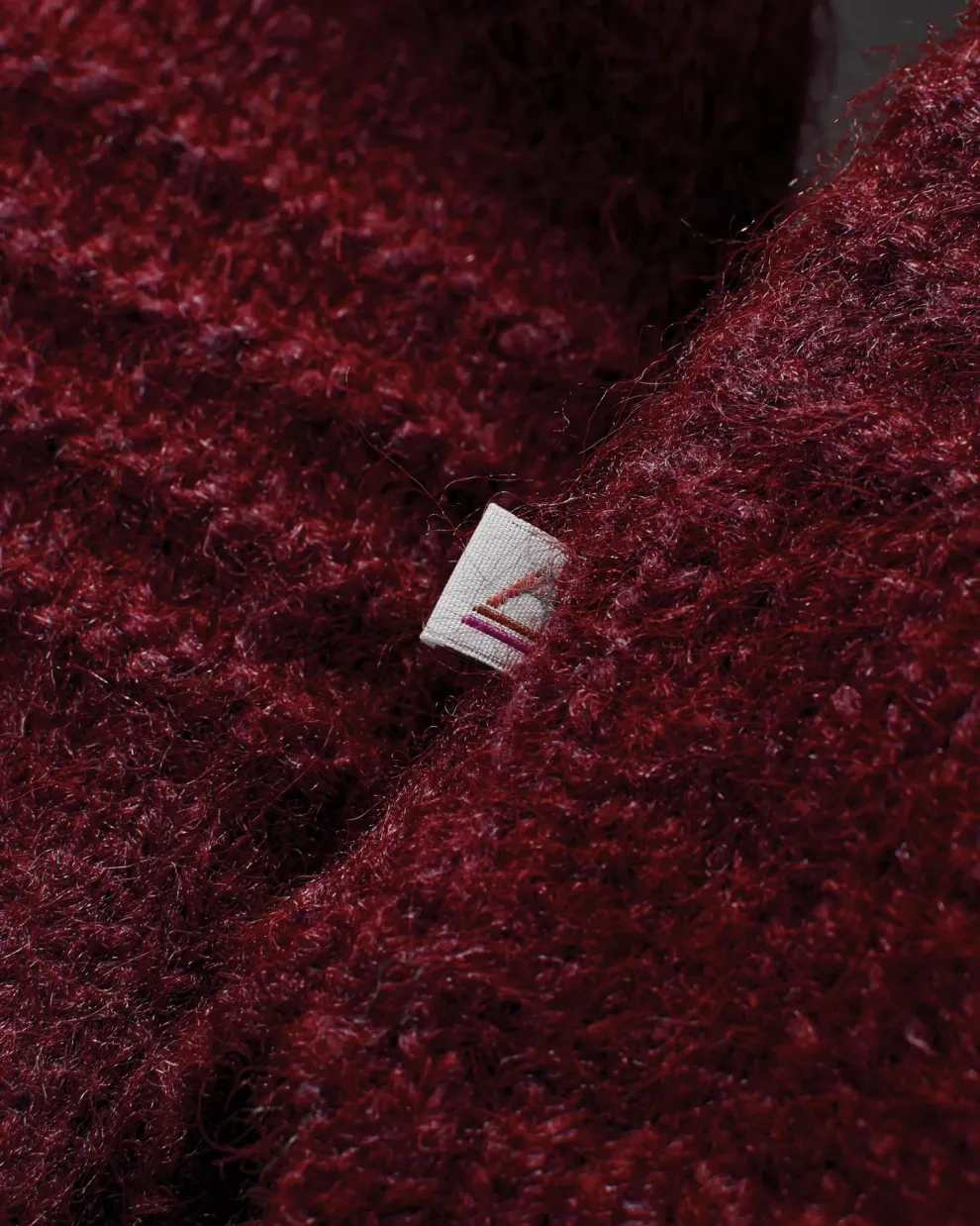 Snug Recycled Polo Neck Knitted Jumper