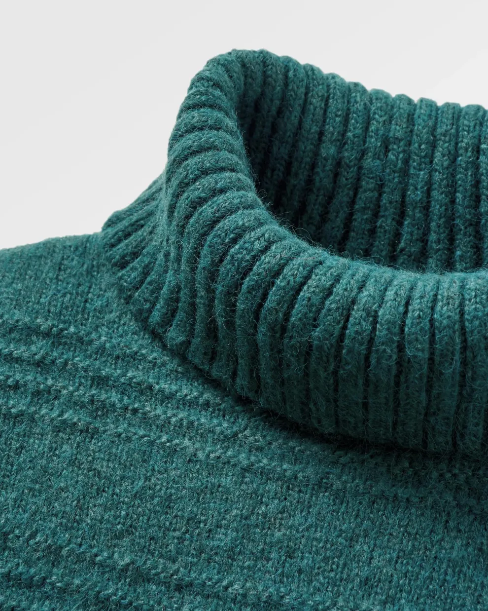 Snug Recycled Polo Neck Knitted Jumper
