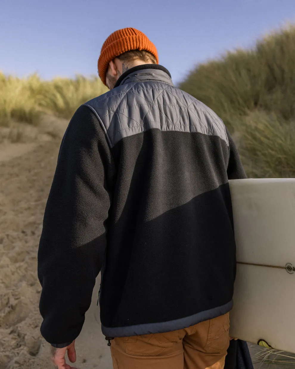 Solace Recycled Sherpa-Lined Polar Fleece