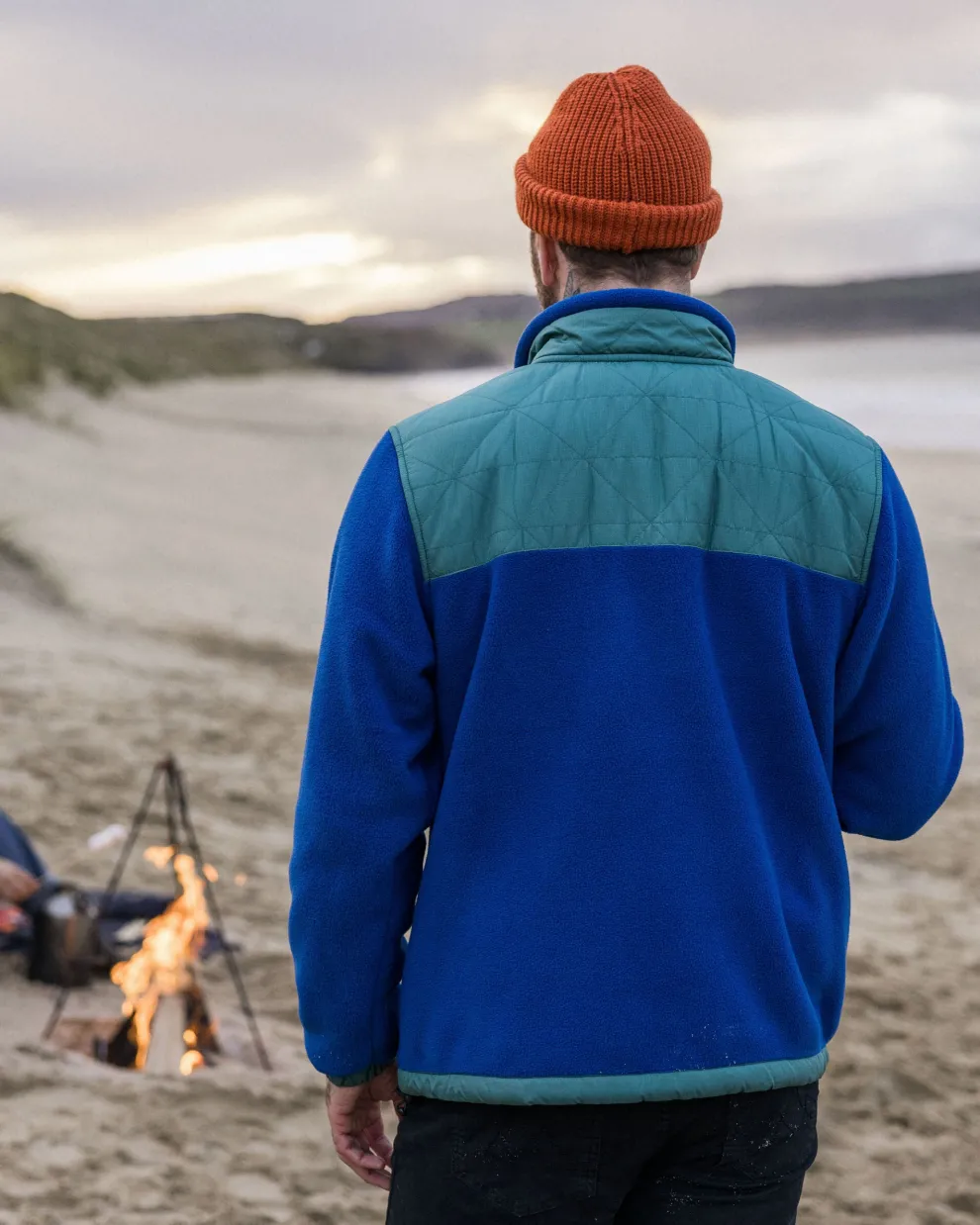 Solace Recycled Sherpa-Lined Polar Fleece