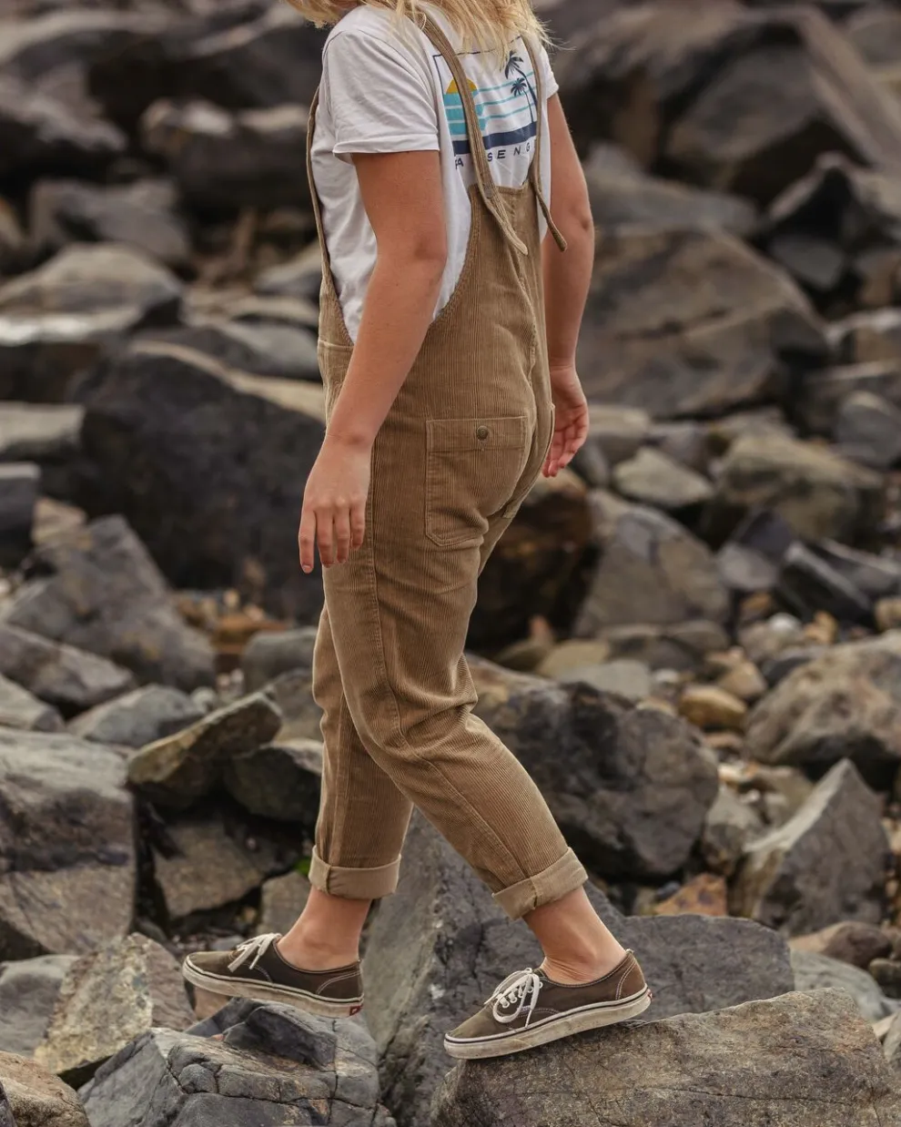 Tiaga Cord Dungarees