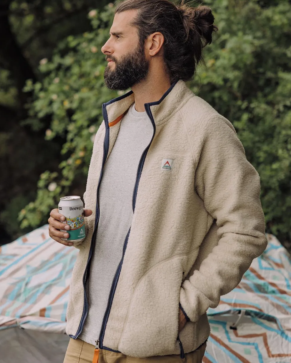 Tripper Full Zip Recycled Sherpa Fleece