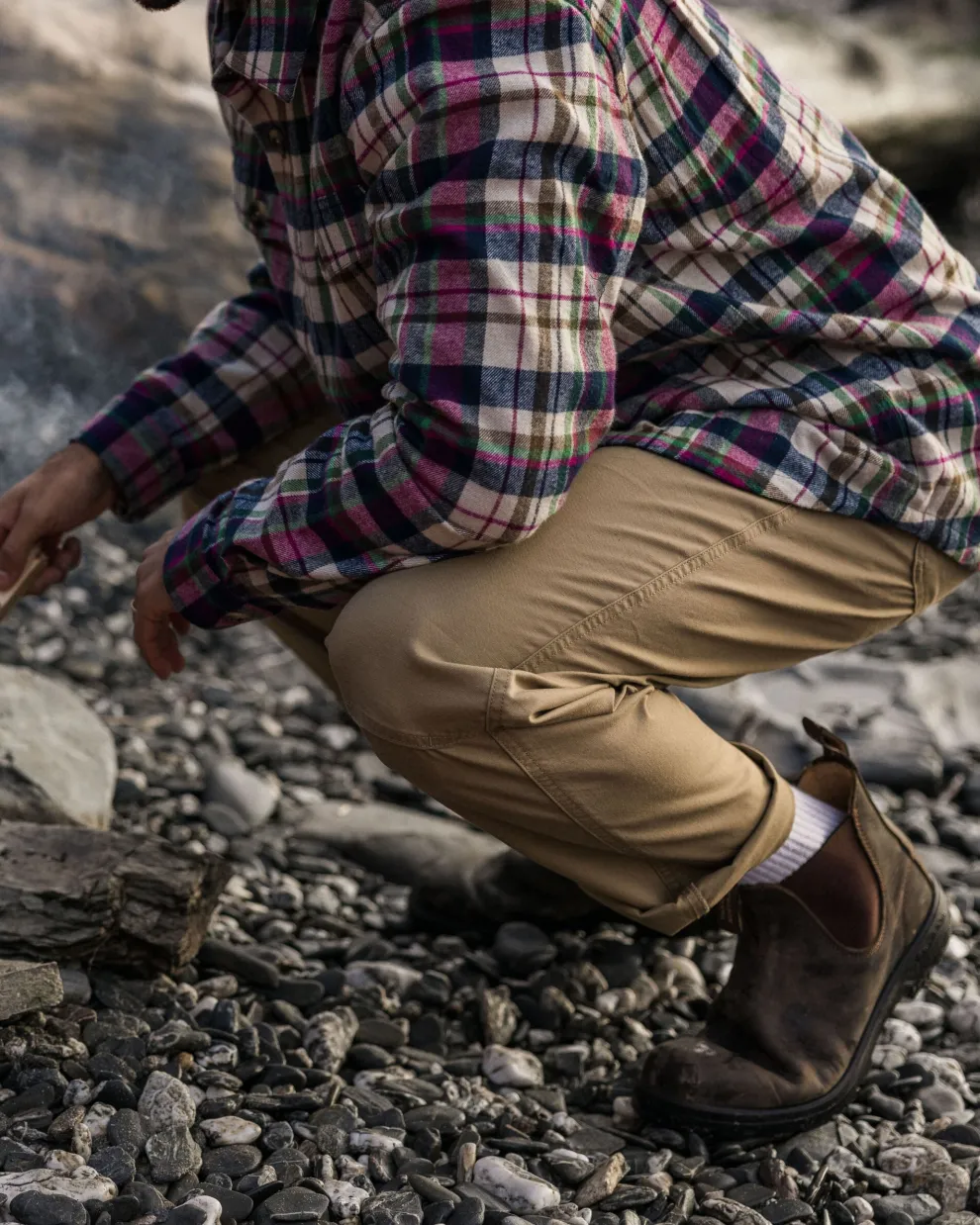 Vantage Organic Cotton Canvas Trouser