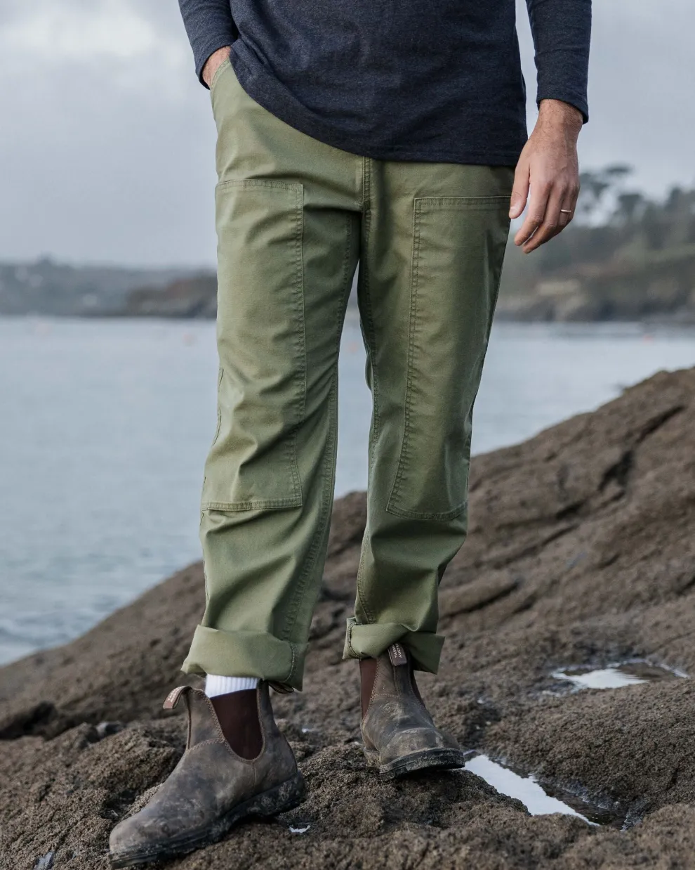 Vantage Organic Cotton Canvas Trouser