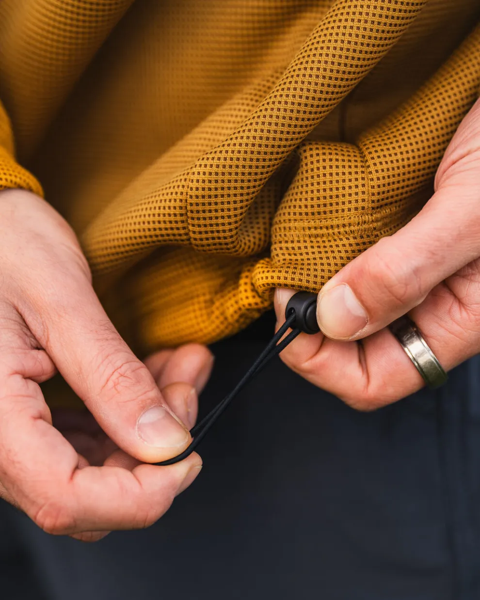 Vertical Full Zip Hooded Recycled Fleece