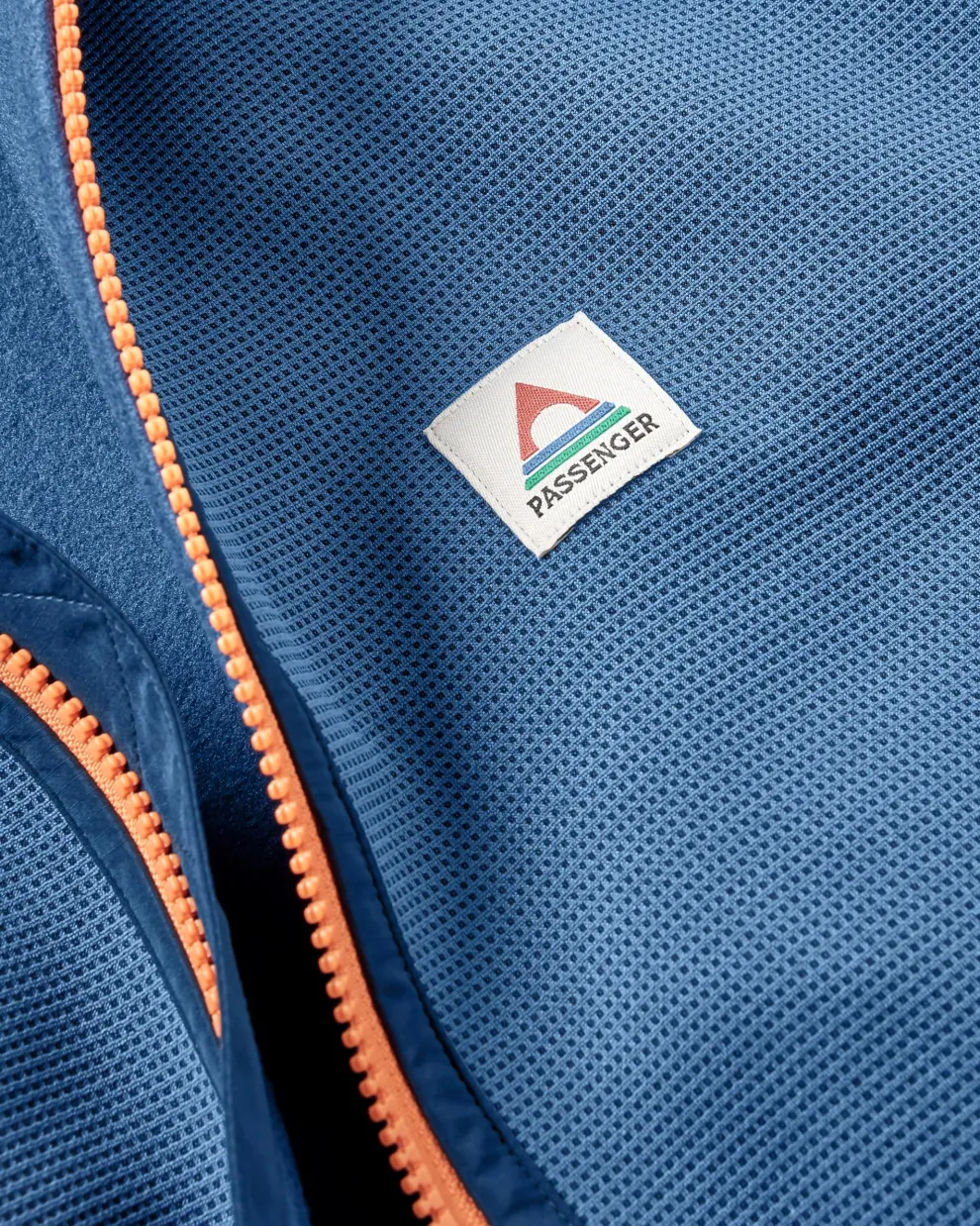 Vertical Full Zip Hooded Recycled Fleece