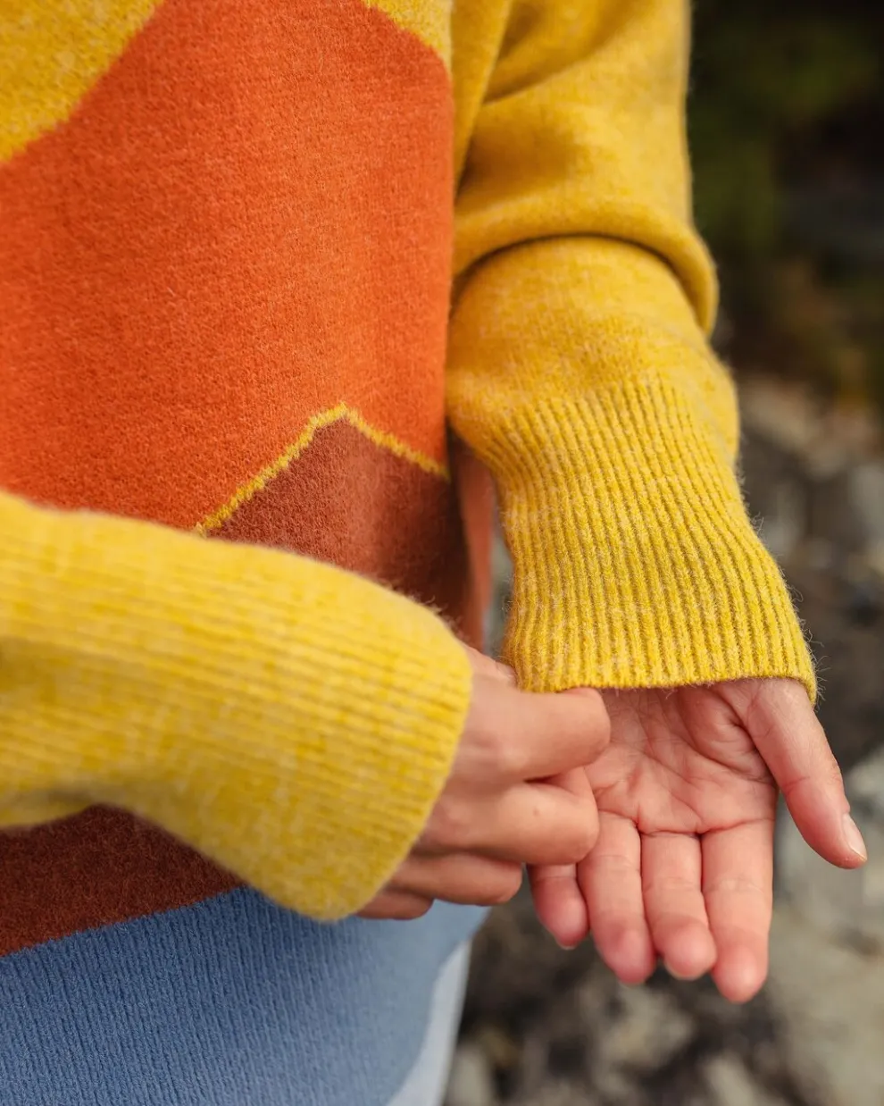 Vista Recycled Oversized Knitted Jumper