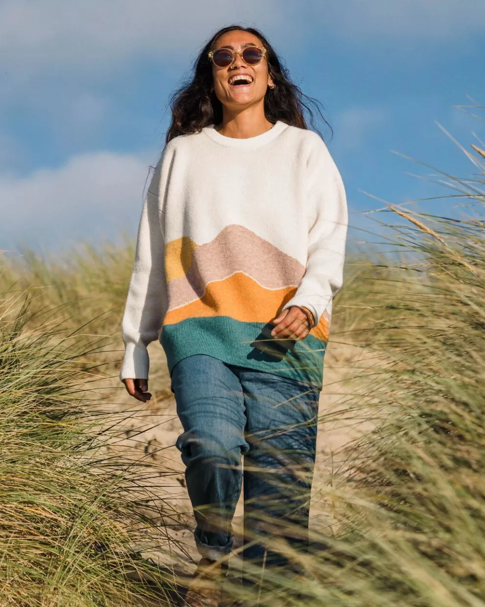 Vista Recycled Oversized Knitted Jumper