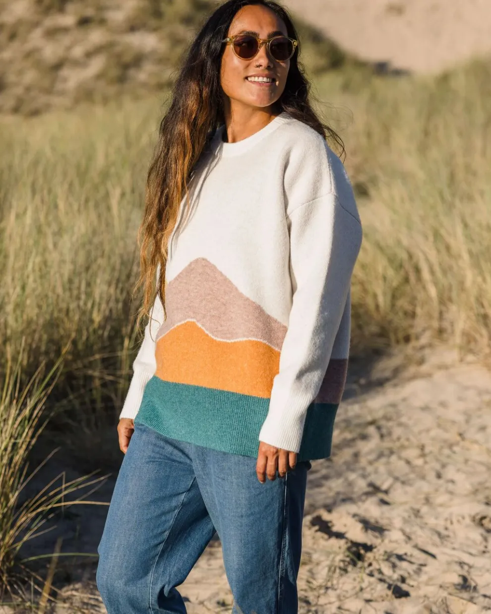 Vista Recycled Oversized Knitted Jumper