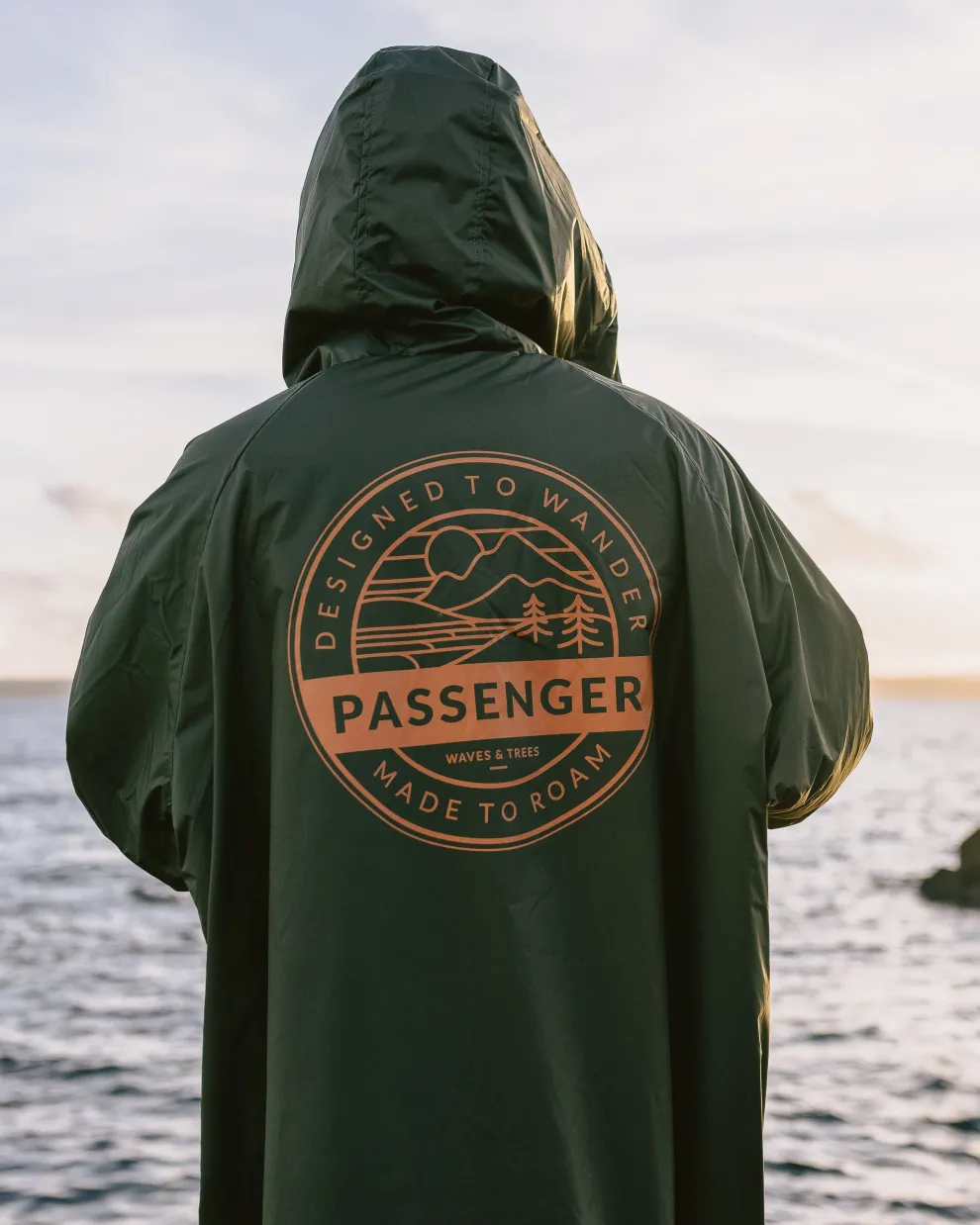 Waves Recycled Sherpa Lined Changing Robe