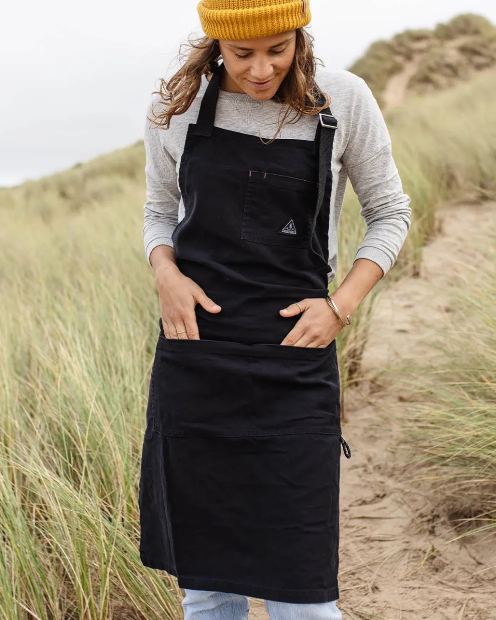 Yard Organic Cotton Denim Apron