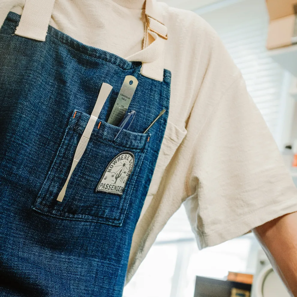 Yard Organic Cotton Denim Apron