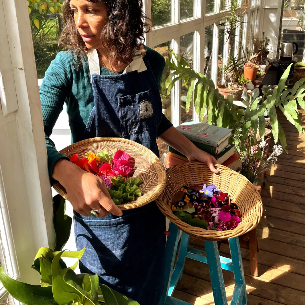 Yard Organic Cotton Denim Apron