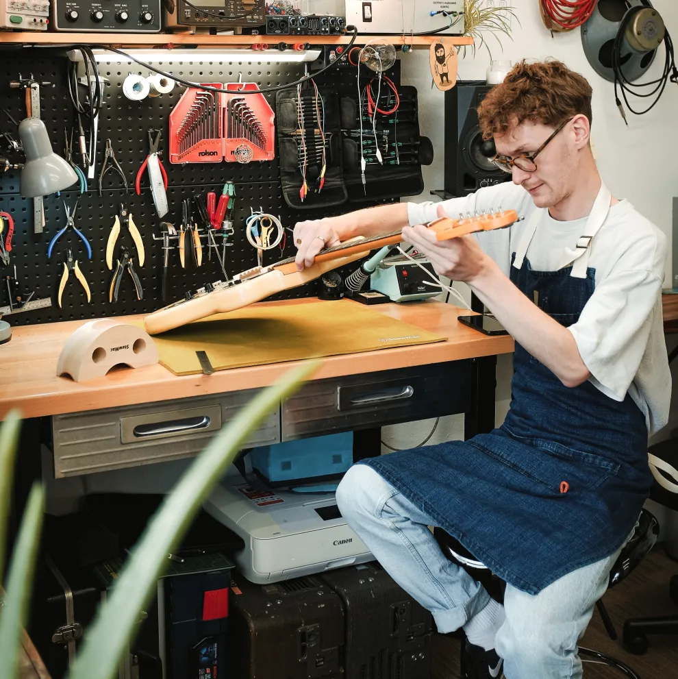 Yard Organic Cotton Denim Apron