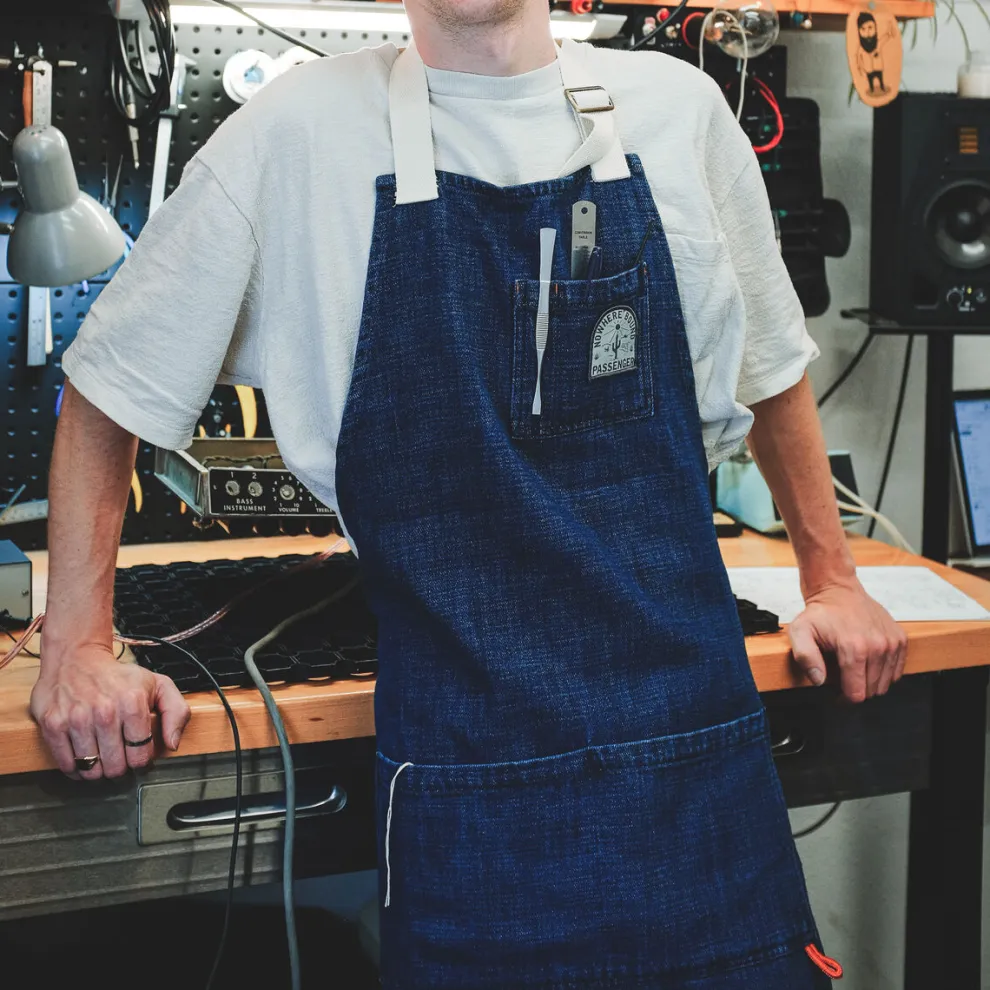 Yard Organic Cotton Denim Apron